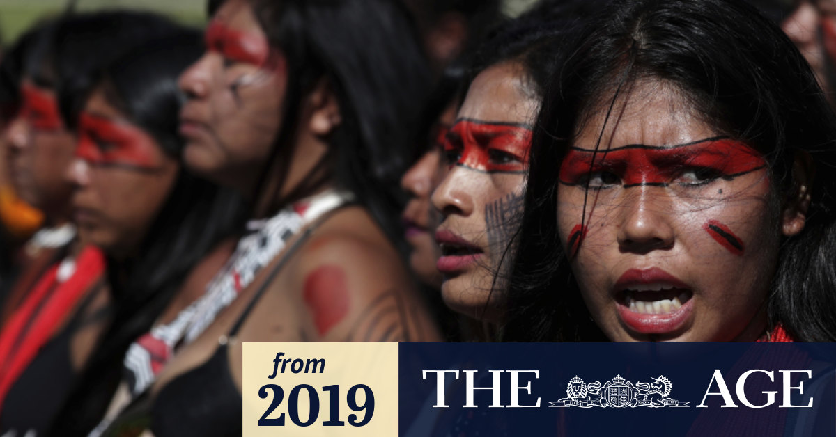 Breaking From Tradition Indigenous Women Lead Fight For Land Rights In Brazil